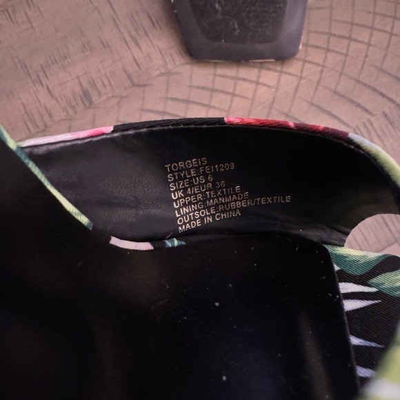 🌺Torgeis Paradise Tropical Mules Block High Heel - Picture 9 of 13